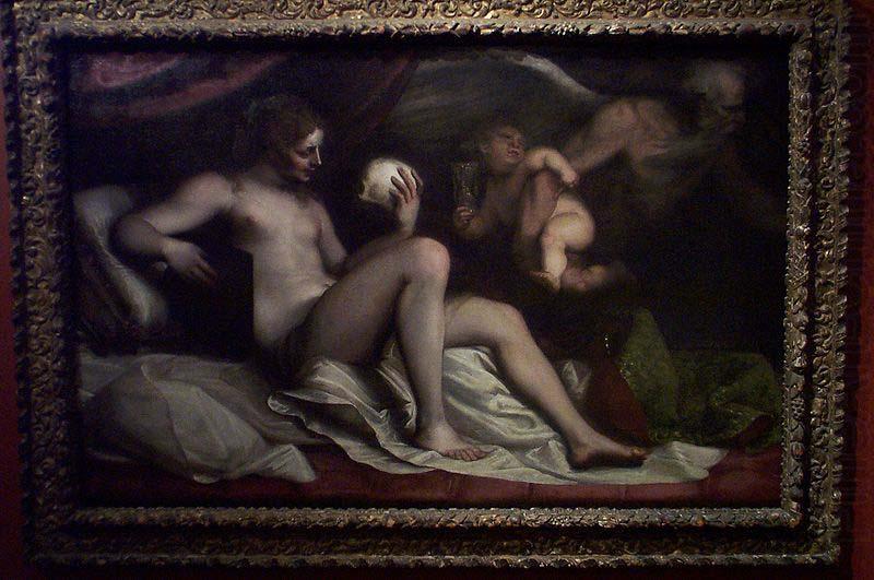 Luca Cambiaso Vanity of Earthly Love china oil painting image